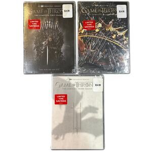 Sealed Game Of Thrones Season 1/2/3 HBO original series NWT